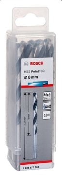 Bosch - HSS-PointeQ Metal Matkap Ucu 8,0 mm 10'lu