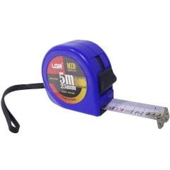 UGR JH-578X Şerit Metre Mıknatıslı 5 Metre 25mm Mavi