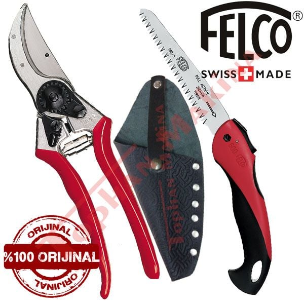 Felco 2 Budama Makası ve Felco 600 Budama Testeresi