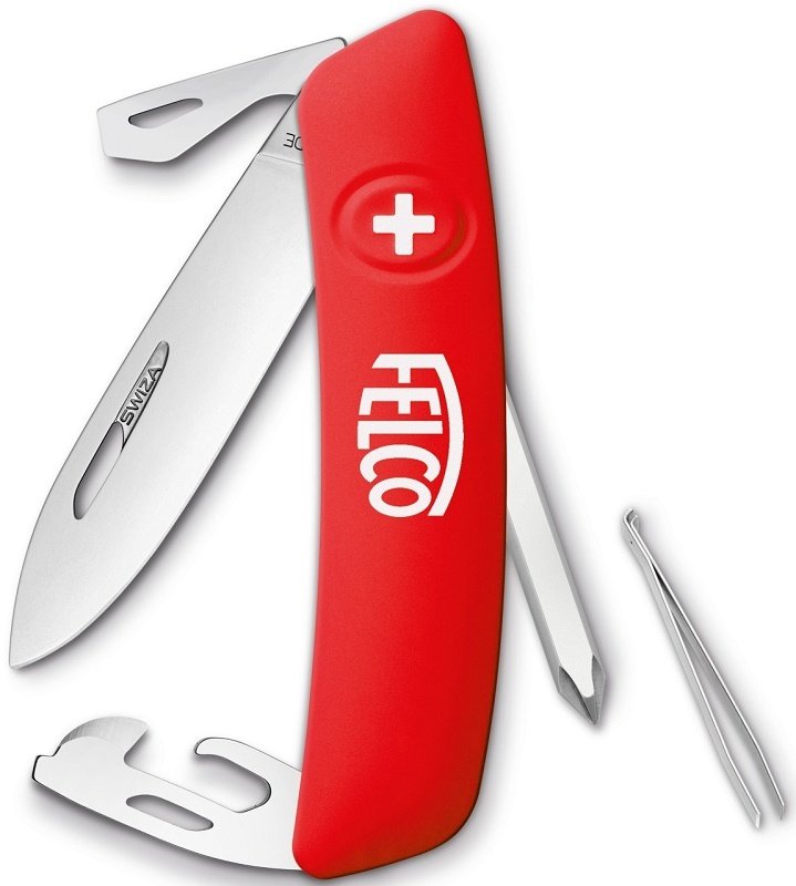 Felco 504 Çok Amaçlı Çakı 75mm 8 Fonksiyonlu