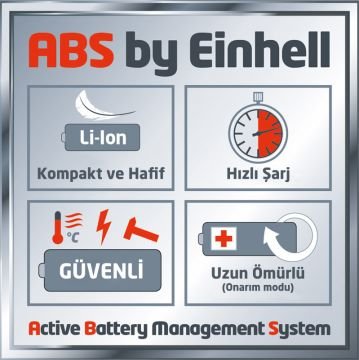 Einhell Power X Change Akü 18V 2.0Ah