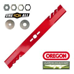Oregon 69-242-0 Bıçak Düz 46cm One For All GATOR MULCHER 7'li Kit