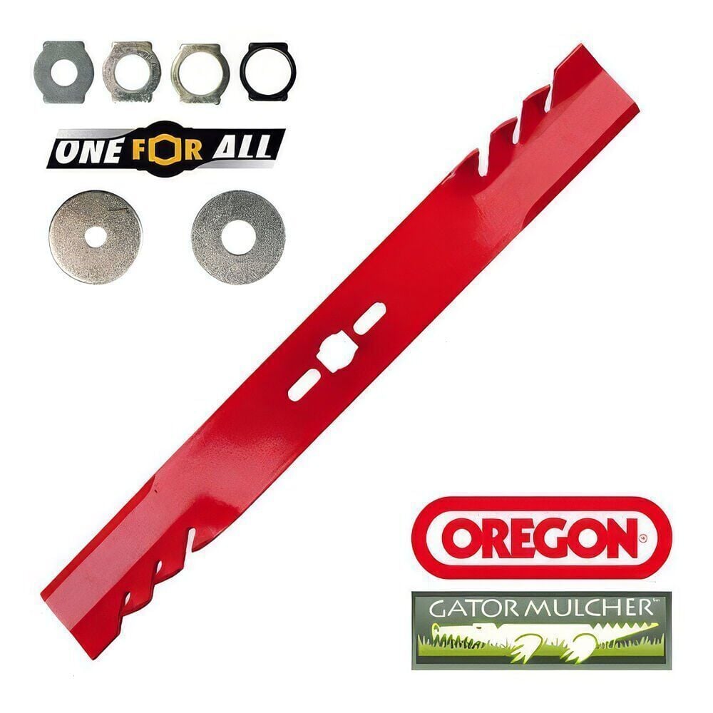 Oregon 69-245-0 Bıçak Düz 53cm One For All GATOR MULCHER 7'li Kit