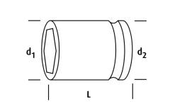 OSAKA LN1D22 Uzun Lokma 1'' 22mm Derin