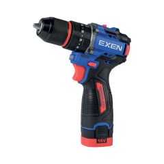 EXEN EN 160 DS Kömürsüz Darbeli Şarjlı Matkap 16V 2.0 Ah 60 N.m