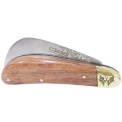 Dadaş Aşı Bıçağı Eğri Ağız Ahşap Sap 19cm- Bursa