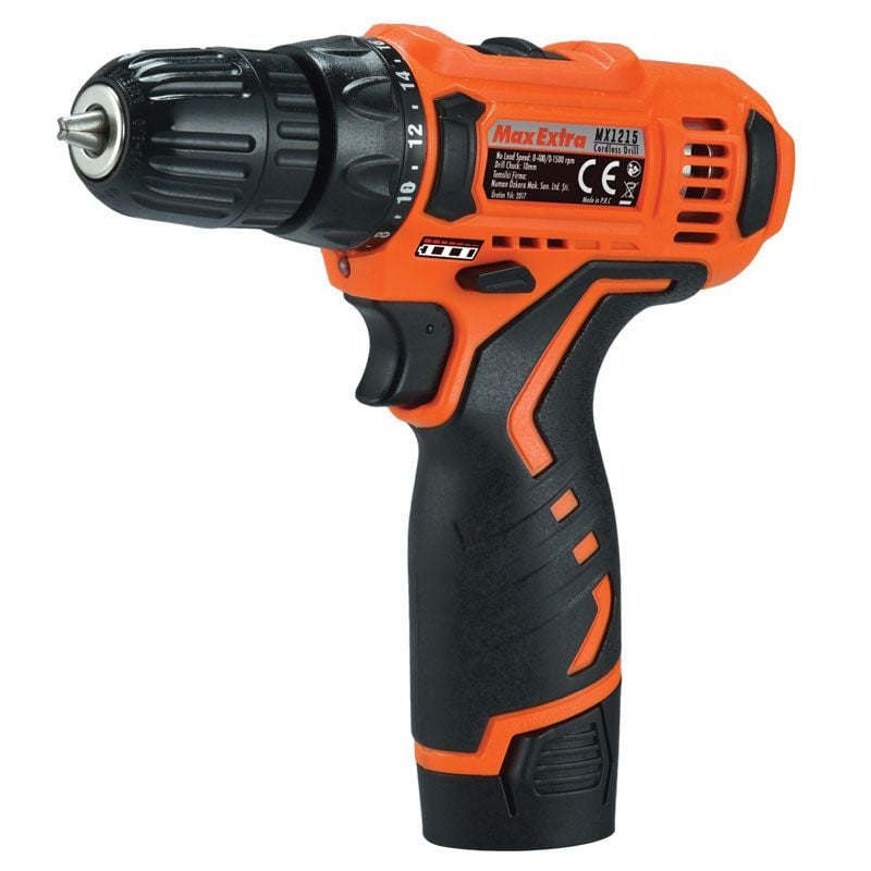 Max-Extra MX1215 Çift Akülü Vidalama 12V 1.5Ah
