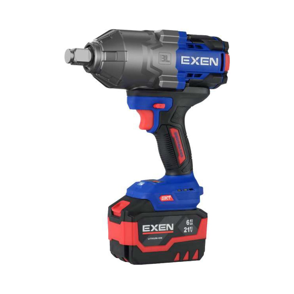EXEN EN 406 SM Kömürsüz Şarjlı Somun Sökme 21V 6.0 Ah 2100 N.m