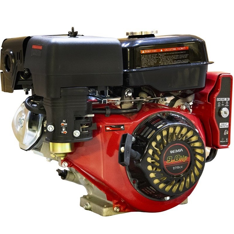Weima WM177FE-Q Tek Motor Benzinli Marşlı Kamalı Düz 9.0Hp