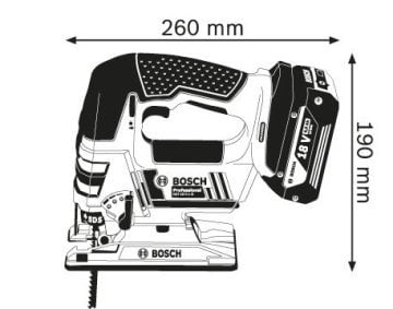 Bosch GST 18 V-Li Dekupaj Testere 18V Aküsüz