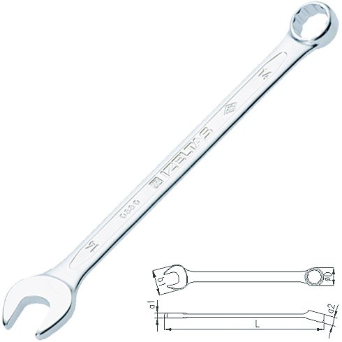 İzeltaş 0320 Kombine Anahtar Kısa Boy 8mm