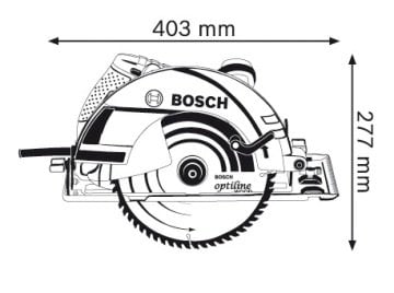 Bosch Professional GKS 235 Turbo Daire Testere