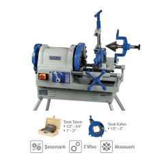 EXEN EPT 2400 4'' Tezgah Tip Pafta Boru Diş Açma Makinası 2000W