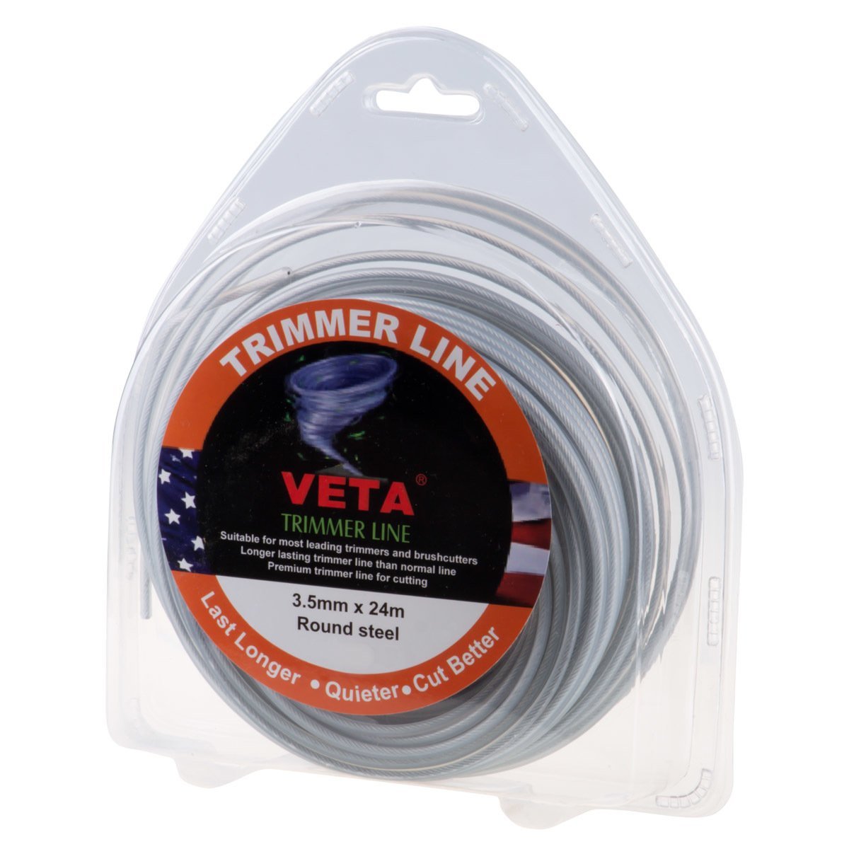 Veta 131722 Misina 3.5mm 24 Metre Yuvarlak Telli