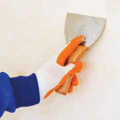 Dekor 006 Yay Çeliğı Macun Ispatulası Ahşap Saplı 12cm