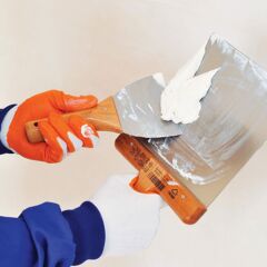 Dekor 006 Yay Çeliğı Macun Ispatulası Ahşap Saplı 12cm