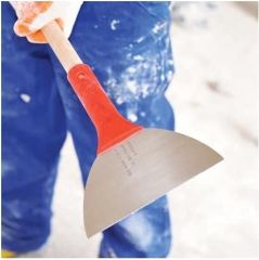 Dekor 727 Yay Çeliği Kazıma Spatulası Plastik Saplı Sap Takılabilir 10cm