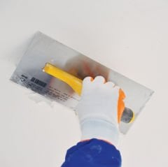 Dekor 091 Yay Çeliği Alçı Malası Plastik Açık Saplı 12x30cm