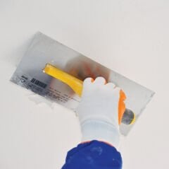 Dekor 093 Yay Çeliği Alçı Malası Plastik Açık Saplı 12x35cm
