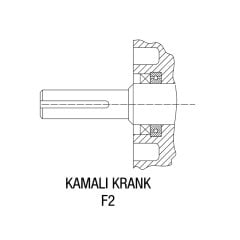 Kama KDL178FE Tek Motor Dizel Marşlı Kamalı Düz 7.0Hp