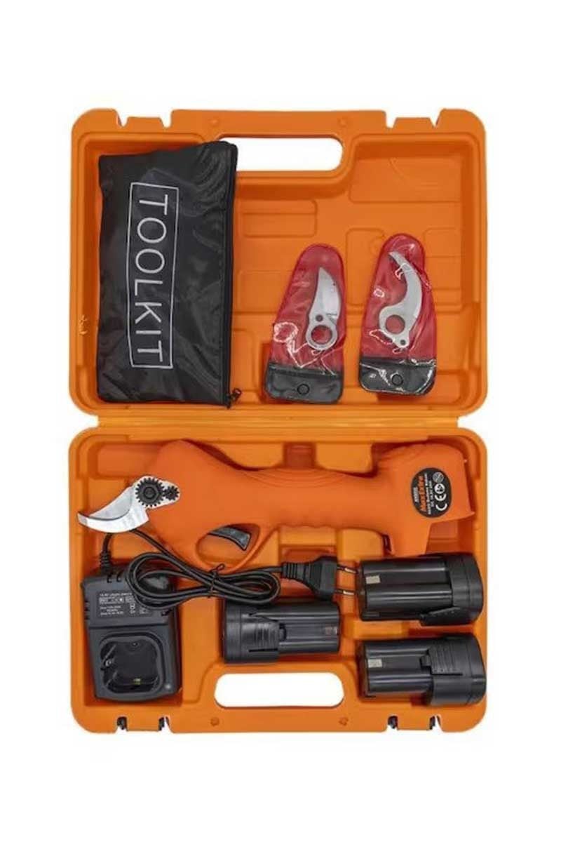 Max-Extra MX8030 Şarjlı Budama Makası Üç Akülü 25mm 16.8V 2.0Ah