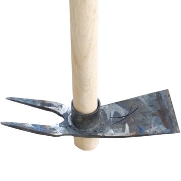 Ramazan Çatal Çapa Dövme Çelik Ağaç Saplı 110cm