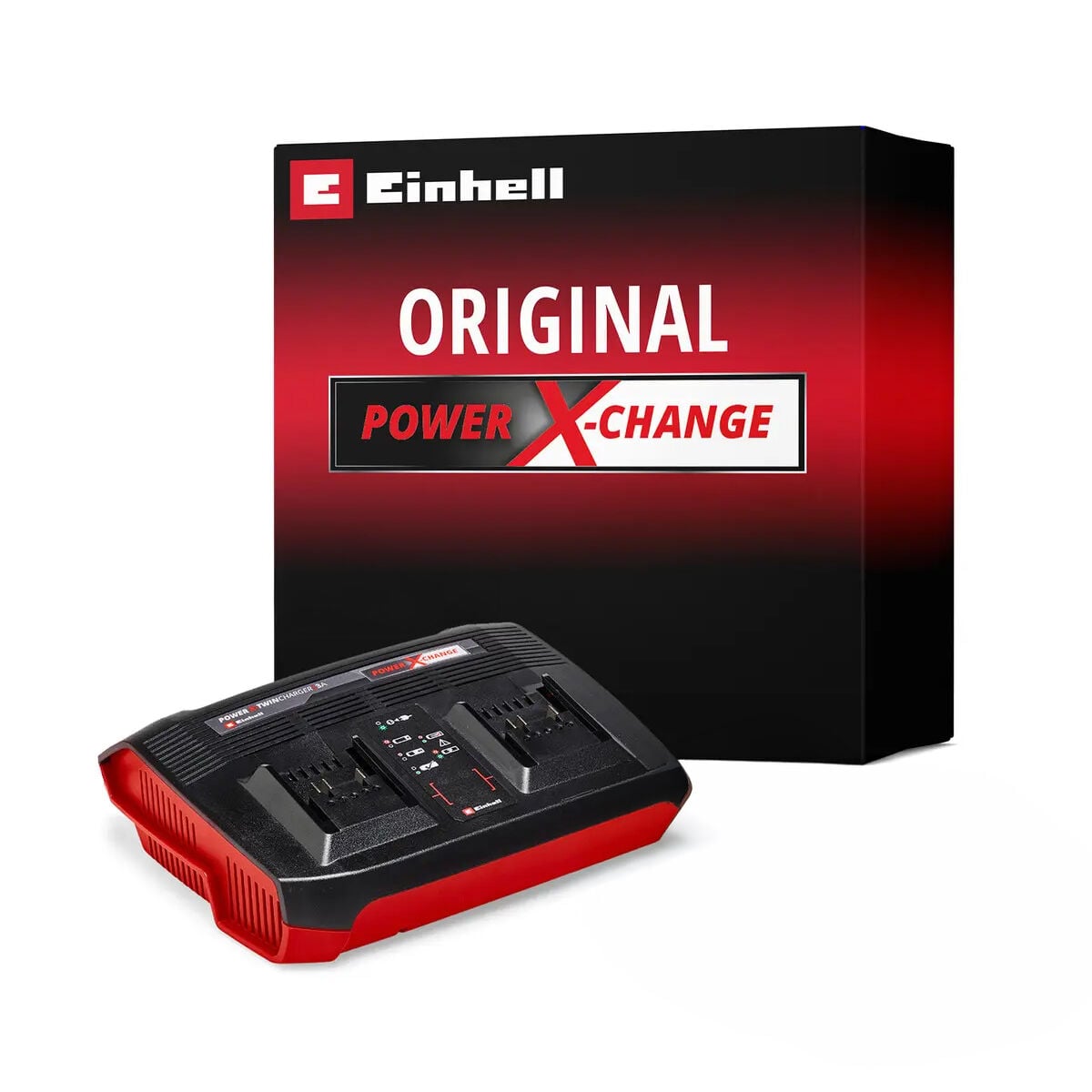 Einhell Power X-Change Starter Kit 3 A İkili Şarj Cihazı Aküsüz