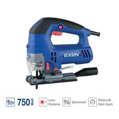 EXEN EP 750 DK Lazerli Elektrikli Dekupaj Testere Makinası 750W