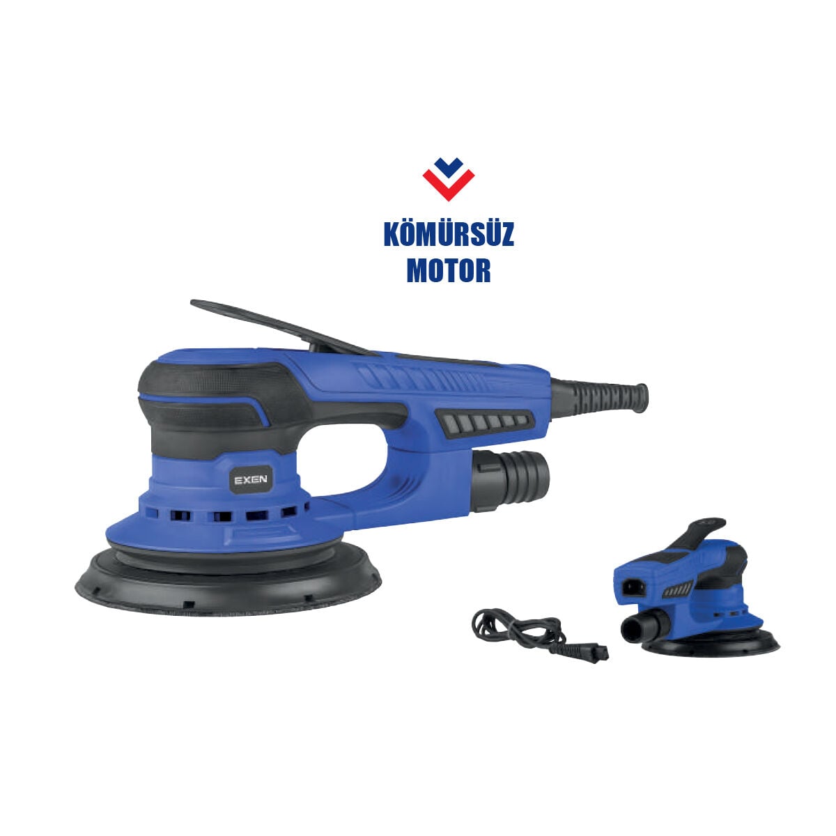 EXEN EP 515 BL Elektrikli Kömürsüz Orbital Zımpara 110mm 350W