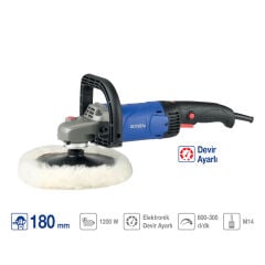 EXEN EPA 1200 PL Elektrikli D.Ayarlı Polisaj Makinası 180mm 1200W