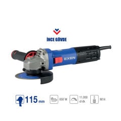 EXEN EPA 855 Elektrikli Avuç Taşlama 115mm 850W