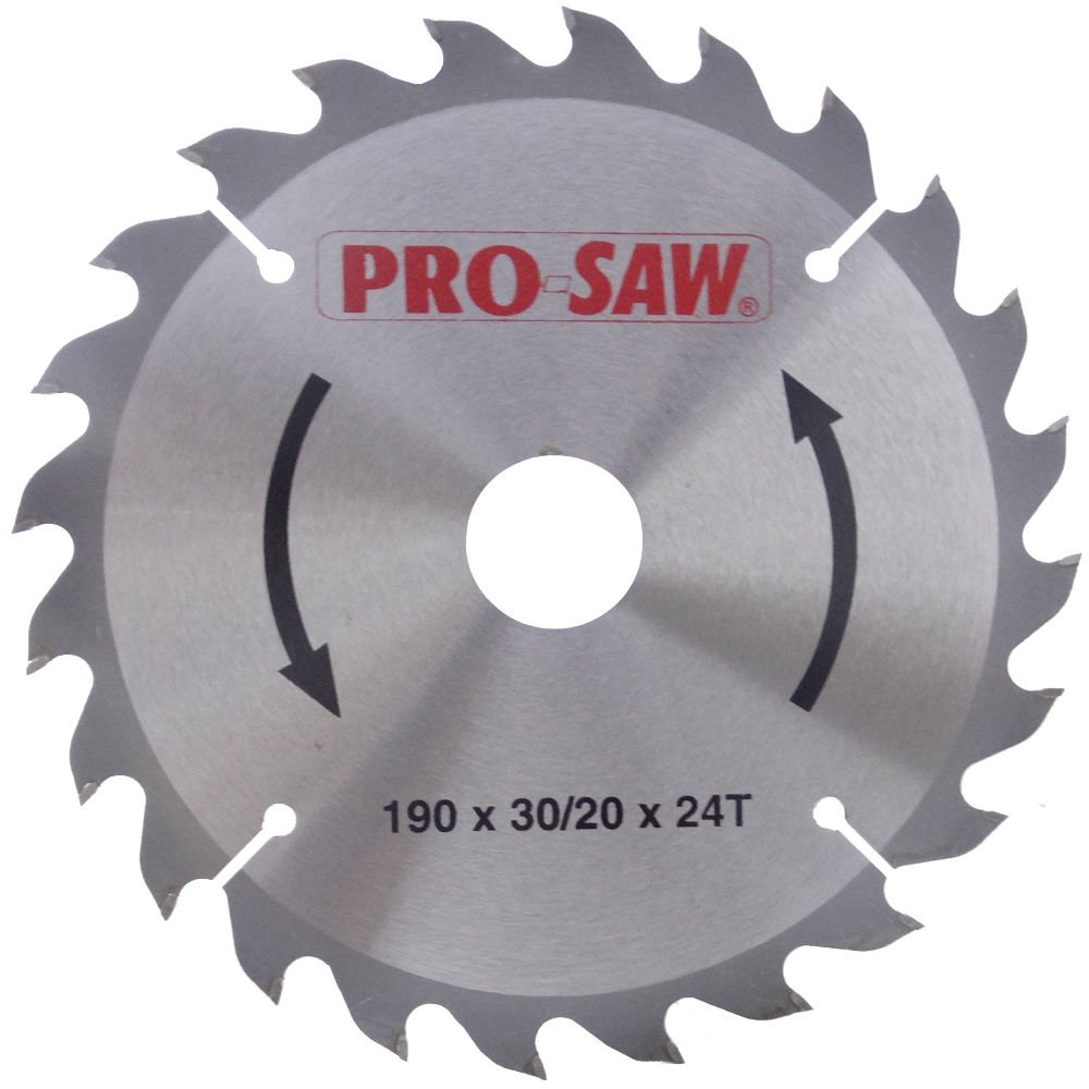 ProSaw PS51217 Ahşap Daire Testere Bıçağı 190x30mm 24Diş