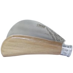 Dadaş Aşı Bıçağı Eğri Ağız Ahşap Sap 26cm - Bursa
