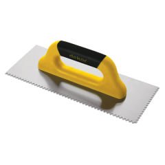Dekor 261 Yay Çeliği Seramik Malası Ücgen Dişli Plastik Saplı 12x29.5cm