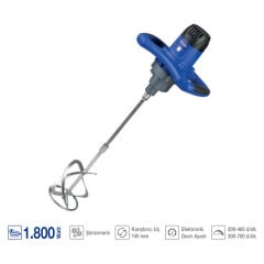 EXEN EP 1800 MX Elektrikli Boya Karıştırıcı Makina 1800W 140mm