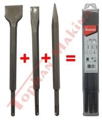 Makita D-30134 SDS Plus Keski Seti 3 Parça