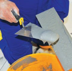 Dekor 371 Yay Çeliği Sıva Malası Plastik Saplı 20cm