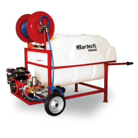 Bartech PM400 Benzinli İlaçlama Makinası 6.5Hp 400 Litre
