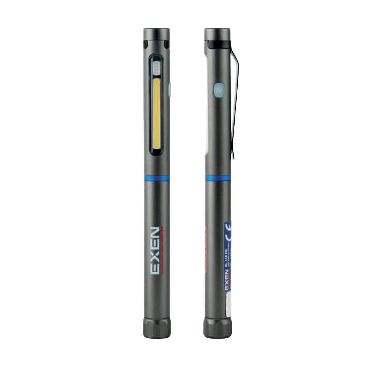 EXEN EL 118 FK Şarjlı Kalem Tip El Feneri 3.7V 0.65Ah 400 Lümen