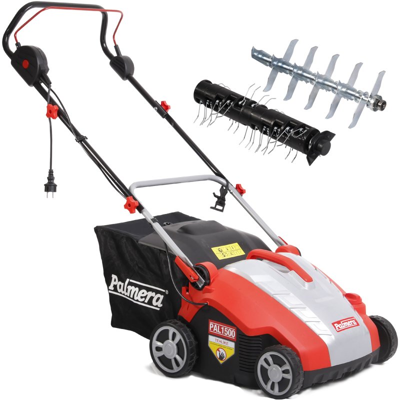 Palmera PAL1500 Çim havalandırma Makinası 1500W 38cm Elektrikli