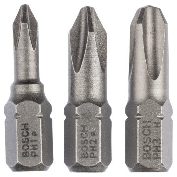 Bosch 3 Parça ExtraHard PH1/2/3*25 mm