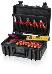 KNIPEX 00 21 34 HL S2 ELEKTRİKÇİ TAKIM ÇANTASI (DOLU)