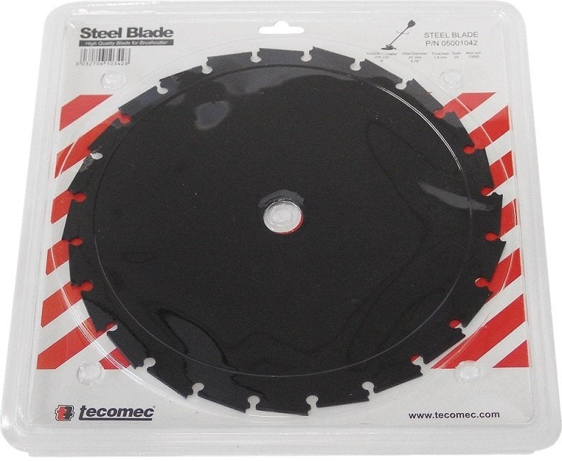 Tecomec 05001044 Tırpan Bıçağı 26 Diş 250mm