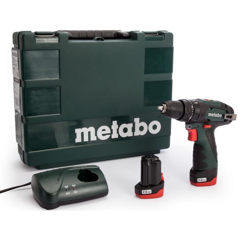 Metabo PowerMaxxSB Çift Akülü Darbeli Vidalama Li-ion 10.8V 2.0Ah