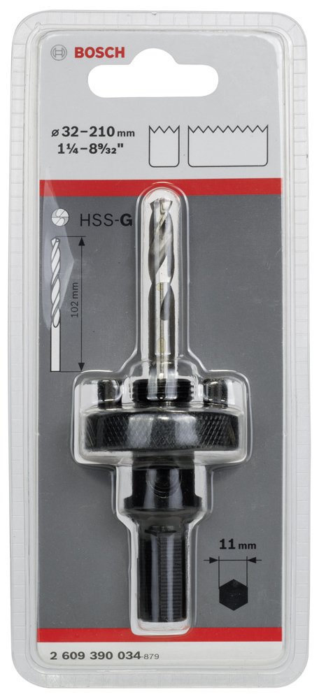 Bosch Hex Adaptör 32-210mm Pançlar İçin 11mm