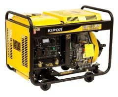 Kipor KDE180EW Kaynak Jeneratörü Dizel Marşlı 10Hp 3.2kW Monofaze