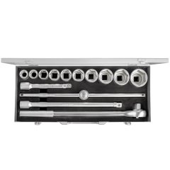 İzeltaş 1119 Altı Köşe Lokma Anahtar Takımı 14 Parça 3/4''