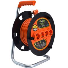 Bylion MK2015 4 Soketli 3x1.5mm 20 Metre Makaralı Kablo
