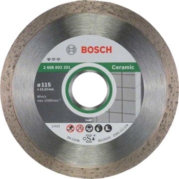 Bosch - Standard Seri Seramik İçin Elmas Kesme Diski 115 mm
