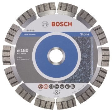 Bosch Stone Taş ve Beton Kesme Diski Elmas 180mm